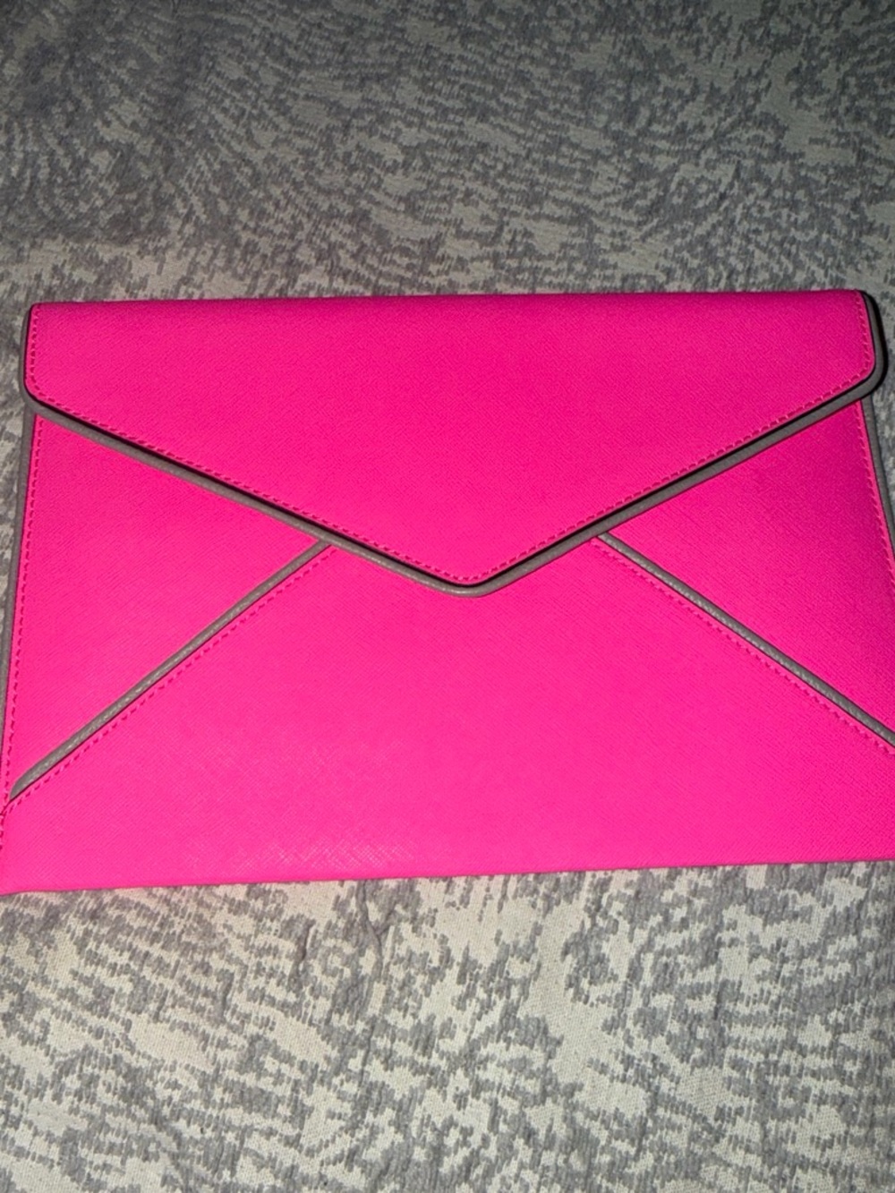 Women’s Pink Envelope Clutch Bag